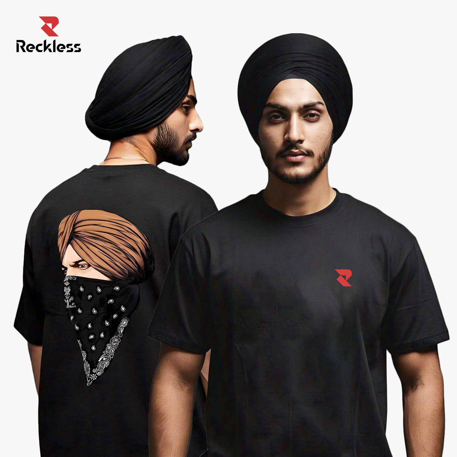 Sidhu Bandana Tee | Streetwear Graphic T-Shirt UK